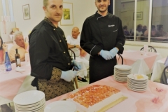 Lo chef Giuseppe e Antonio