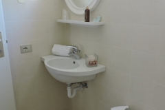 Bagno ristrutturato con box doccia